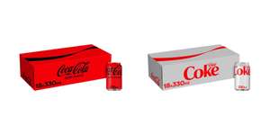 Coca-Cola Zero Sugar / Diet Coke 18 x 330ml