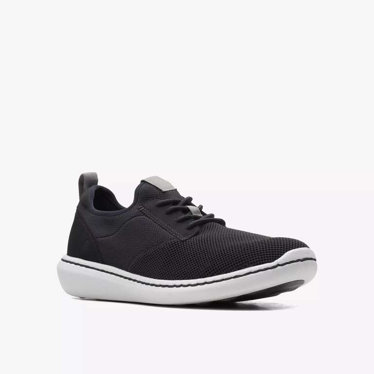 Clarks Mens Step Urban Low Textile Shoes (2 Colours / Sizes 6-9) - W/Code