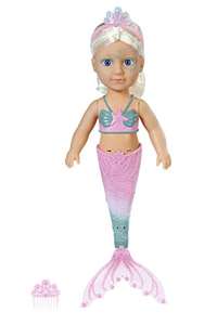 BABY born Little Sister Mermaid 46 cm Doll - Easy for Small Hands, Creative Play Promotes Empathy & Social Skills - £19.99 @ Amazon
