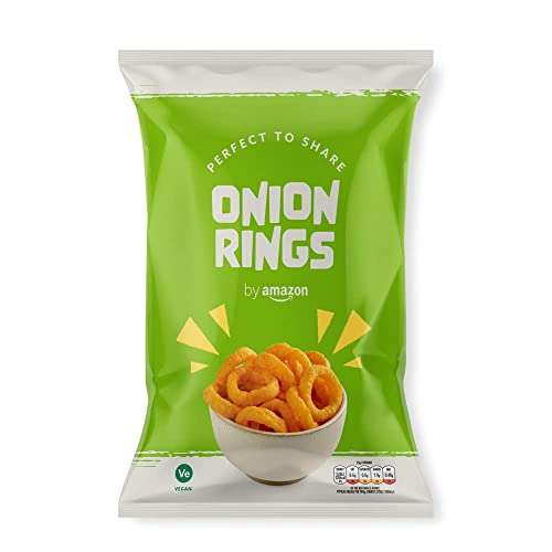 by Amazon Onion Rings Snacks, 150g S&S £1.05