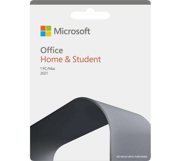 MICROSOFT Office Home & Student 2021 - Lifetime for 1 user - £79.99 @ Currys