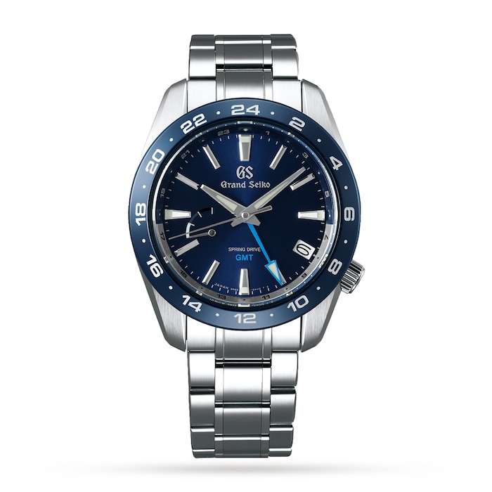 Grand Seiko Sport Blue Automatic Spring Drive 3-Day GMT SBGE255 Watch