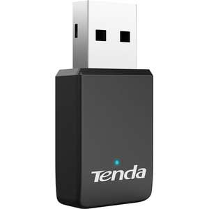 Tenda WiFi USB Dongle U9 AC650 Wireless Dual Band 433Mbps (5GHz) + 200Mbps (2.4GHz) £4.48 delivered @ Box