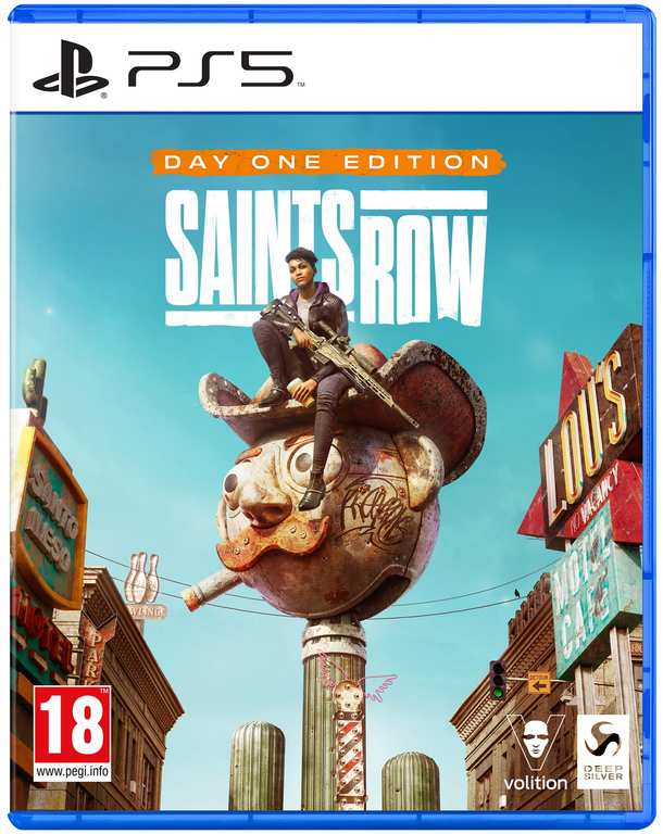 Saints Row Day One Edition (Includes Saints Row Idols Face Scarf Exclusive to Amazon.co.uk) - PS5