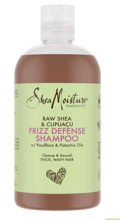 Sheamoisture Frizz Defense Shampoo Raw Shea Butter & Cupuacu 379ml £0.69 @ Boots Croydon town centre