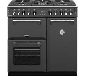 STOVES Richmond S900DF 90 cm Dual Fuel Range Cooker - Anthracite & Chrome £1349.00 Delivered @ Currys