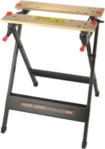 Black & Decker Foldable Workbench £20 / £18 with newsletter signup code (free collection - selected locations) @ Wilko