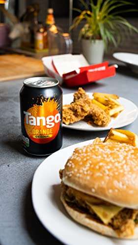 Tango Orange Soft Drink - 330ml (Pack of 24) W/V (£7.07/£6.60 with Subscribe & Save)