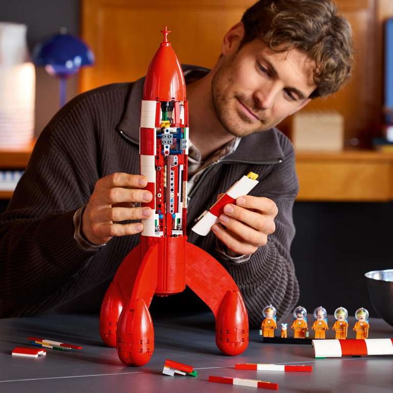 Rocket Ralpg LEGO Ideas Tintin Moon Rocket 21367 £112.00 at Amazon | hotukdeals