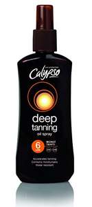 Calypso Deep Tanning Oil Spray SPF6 Monoi Tahiti (£3.15 S&S)