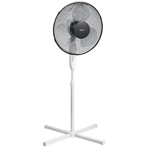 3-Speed Oscillating Pedestal Floor Fan 