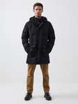 Row Layered Puffer Parka Coat with code