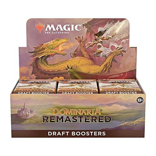 Magic: The Gathering Dominaria Remastered Draft Booster Box £158 at Amazon