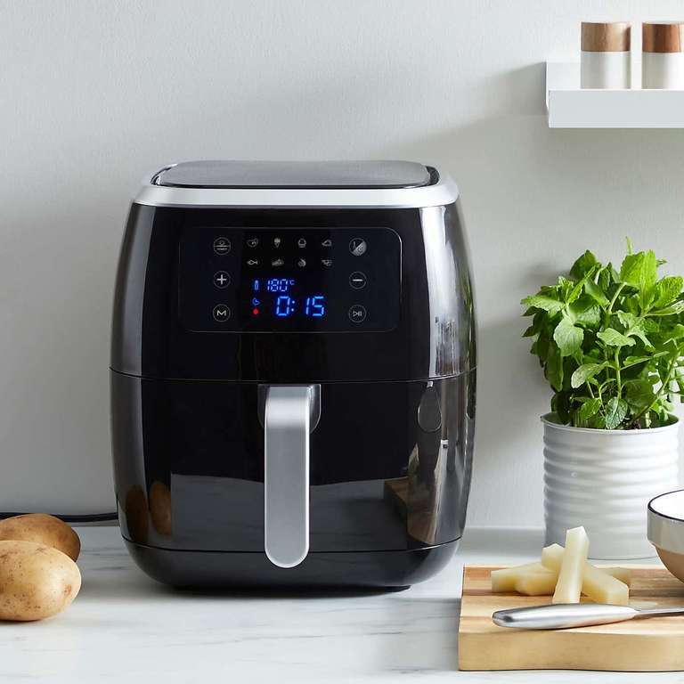 Digital Air Fryer 6.8l, £65 free delivery or click & collect @ Dunelm