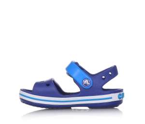 Crocs Unisex Kid's Crocband Sandal in Cerulean Blue Ocean