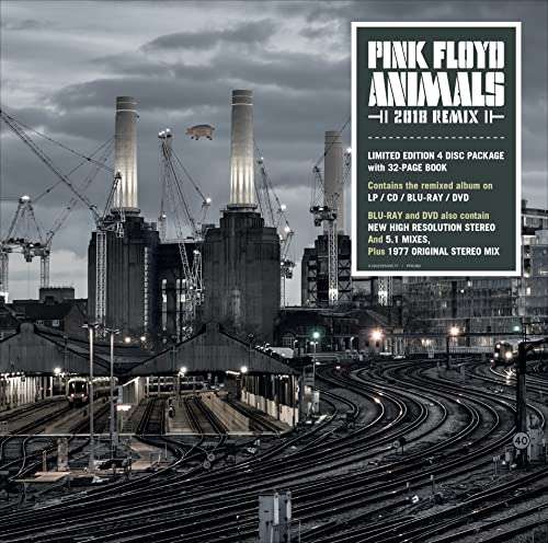 Pink Floyd: Animals (Deluxe) [2018 Remix] LP, Box Set (LP, CD, audio Blu-ray, audio DVD and a 32-page book) £37.53 delivered @ Amazon