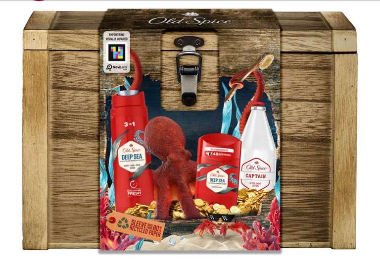Old Spice Treasure Chest Giftset + £1.50 C&C