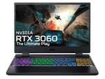 Acer Nitro 5 15.6 FHD 144Hz Gaming Laptop (2022) 12th Gen Intel i5-12500H GeForce RTX 3060 16GB RAM 512GB SSD Win11 - £879.99 @ Ebuyer