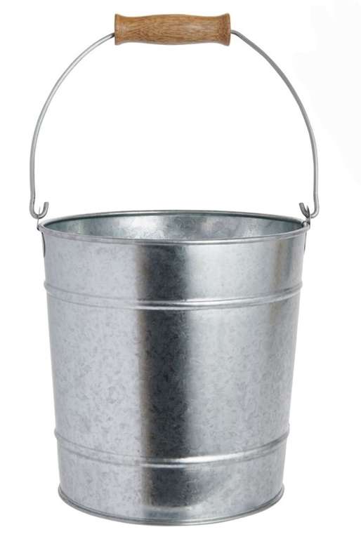 Wilko Galvanised Metal Bucket now reduced to 40p with Free Collection (limited stores) @ Wilko