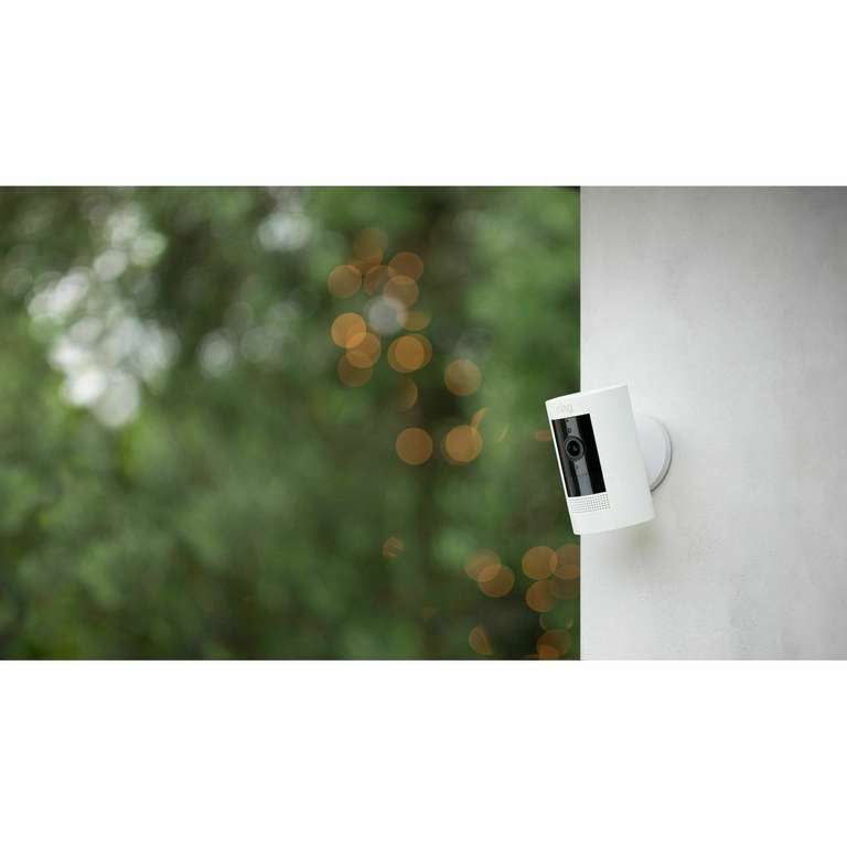 Ring Stick Up Cam Battery Full HD 1080p White - NEW - £47.20 delivered (UK Mainland) with code @ AO / eBay