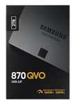 2TB Samsung 870 QVO SATA 2.5” SSD V-NAND QLC, MZ-77Q2T0BW (+ potential TCB/Quidco) 3-year warranty - £104 with free delivery @ Samsung