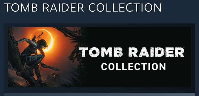 Tomb Raider Collection - £28.42 at Steam