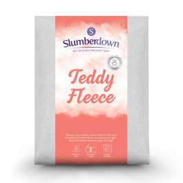 Slumberdown Teddy Fleece Mattress Enhancer, Single £9.45 delivered @ Sleepseeker