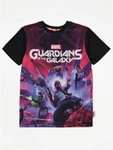 Marvel Guardians of The Galaxy Black T-Shirt Kids £2 + Free collection @ George (Asda)
