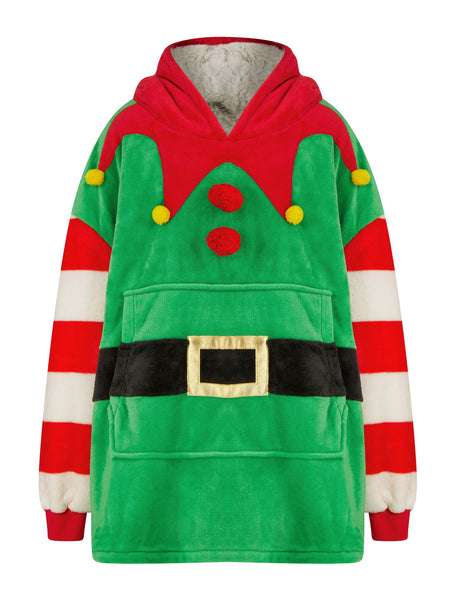 Kids Christmas Blanket Hoodies from £11.90 with code + £2.49 Delivery @ Tokyo Laundry