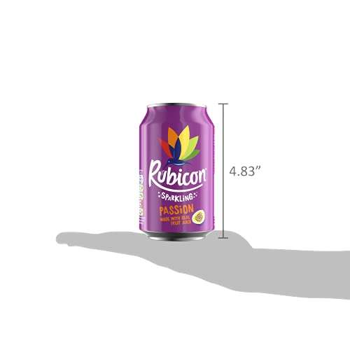 Rubicon Passion fruit sparkling drinks. 24x330ml £8.50 / £7.65 Subscribe & Save @ Amazon