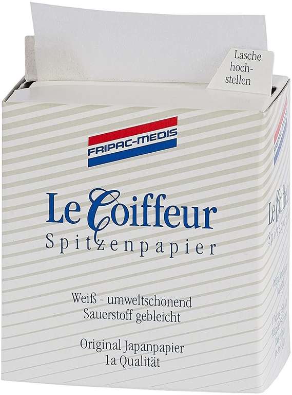Fripac-Medis Le Coiffeur Economy Paper Lace, White- Pack of 500 Sheets £1.20 @ Amazon