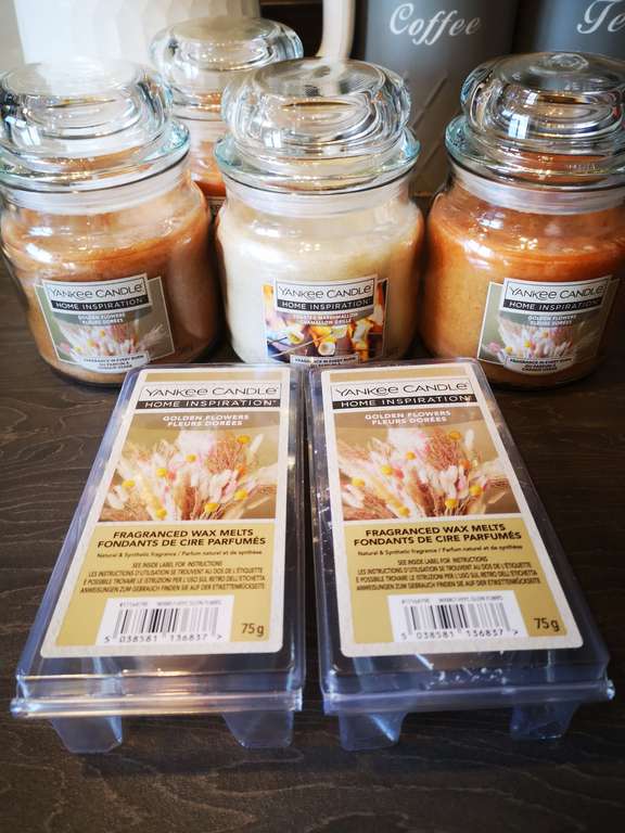 Yankee Candles (home inspirations) medium jars @ Tesco Handforth Dean