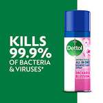 4 x Dettol All-in-One Disinfectant Spray Orchard Blossom, 400ml £7.17 @ Amazon