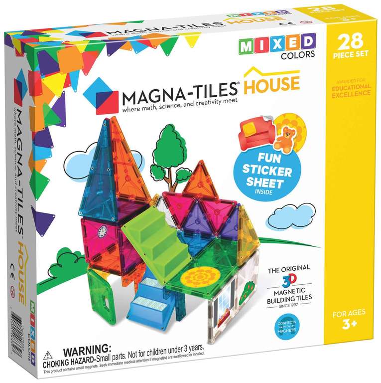 Magna-Tiles House 28 Pieces Set (free C&C)