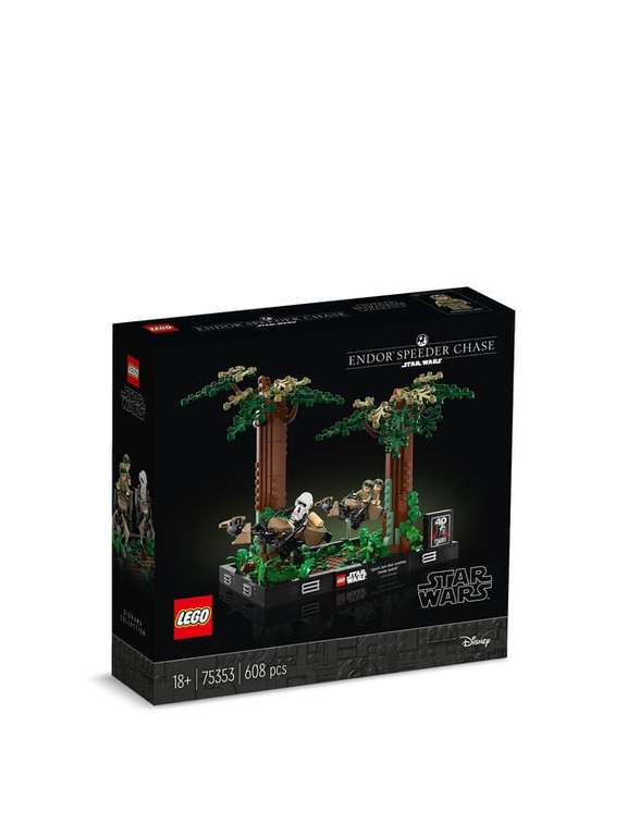 LEGO 75353 Endor Speeder Chase Diorama