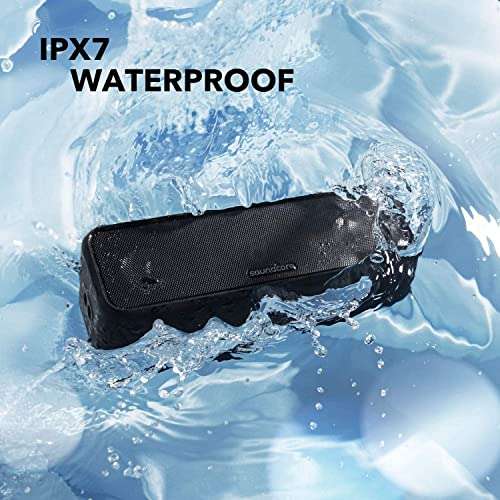 Anker Soundcore 3 Bluetooth 5.0 Speaker, 24H Playtime, IPX7 Waterproof Sold by AnkerDirect UK FBA