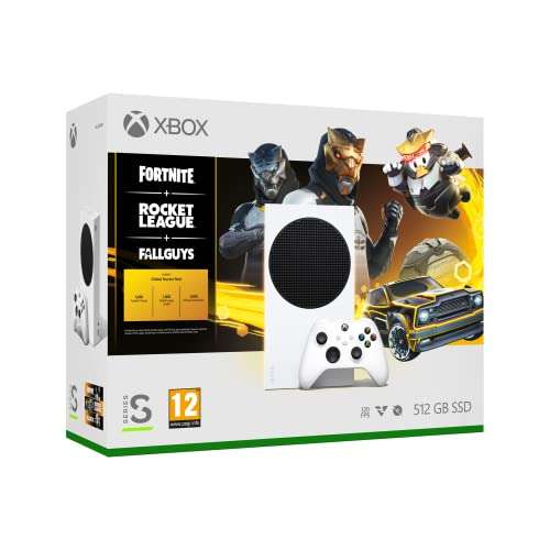 Xbox Series S Gilded Hunter Bundle + Controller (Shock Blue) £249 @ Amazon