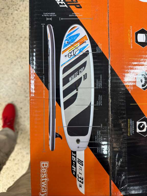 Best way Hydro-Force stand up paddle board - Instore (Inverness)