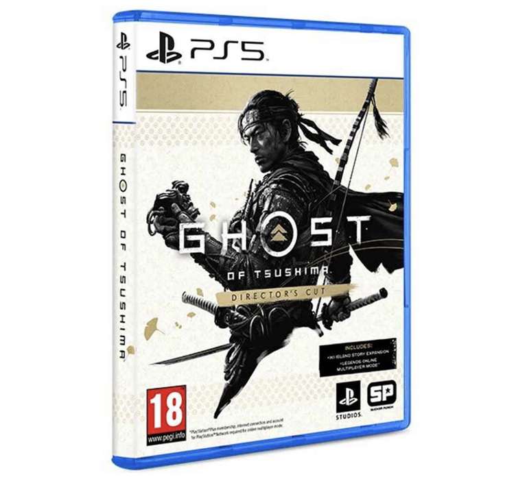 PlayStation 5 Disc + Ghost of Tsushima Directors Cut