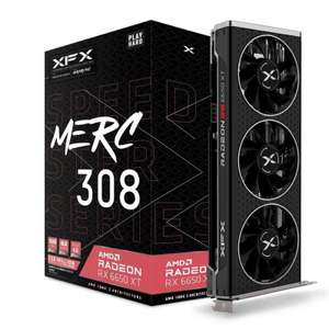 XFX Radeon Rx 6650 XT 8GB Merc 308 Black Graphics Card - w/code from Ebuyer Express Shop