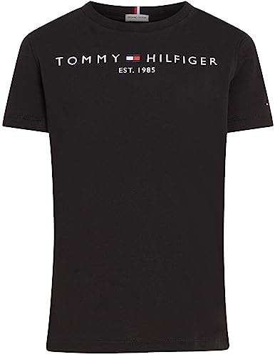 Tommy Hilfiger Unisex Kid's Essential Tee S/S T-Shirt - Sizes All ...