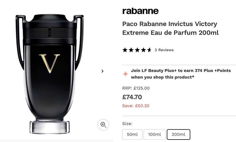 Paco Rabanne Invictus Victory Elixir Parfum Intense Spray 100ml/3.4oz –  Fresh Beauty Co. USA