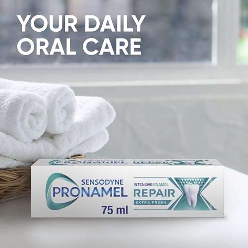 Sensodyne Pronamel Intensive Enamel Repair Toothpaste 75ml (£2.38/£2.12 on Subscribe & Save)