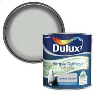 Dulux Simply Refresh 2.5L Goose Down - Also 3 for 2 - Instore (Croydon)