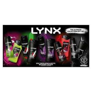 Lynx Ultimate Collection Gift Set 10 piece now £10 at Asda