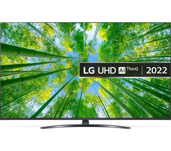 LG 50UQ81006LB 50" Smart 4K Ultra HD HDR LED TV with Google Assistant & Amazon Alexa - Dark Iron Grey