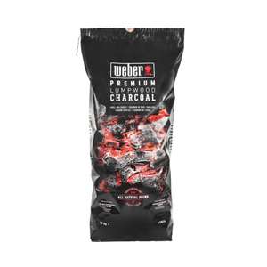 Weber Lumpwood Charcoal 10kg Free C&C (Free Delivery on 5 bags)