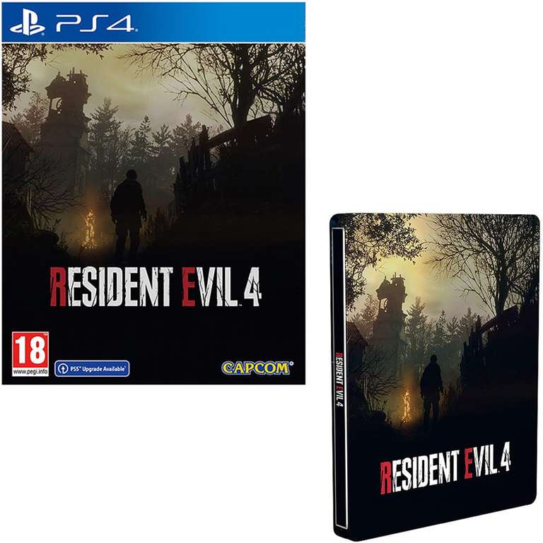 Resident Evil 4 Remake Steelbook (Xbox Series X/PS4)
