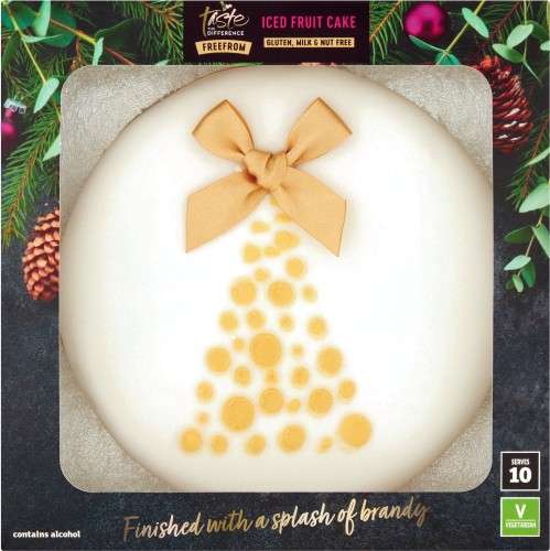 Sainsbury's Free From Iced Fruit Cake, Taste the Difference 783g £5 @ Sainsbury's