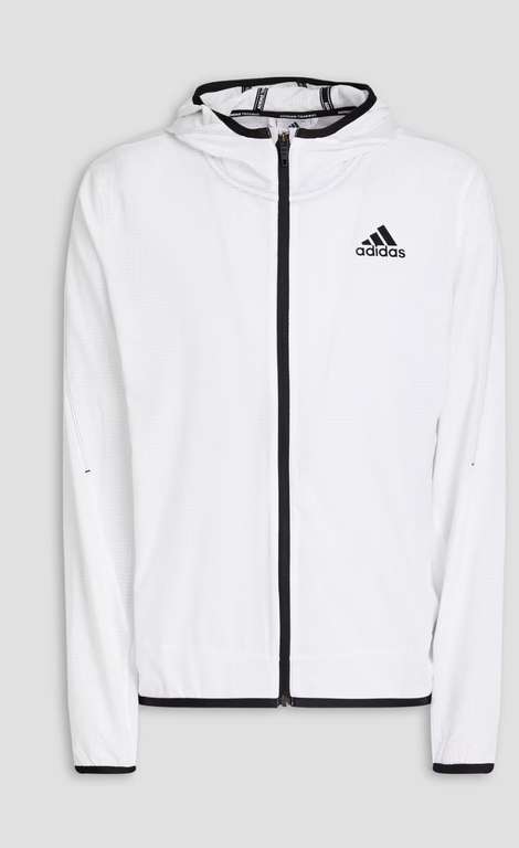ADIDAS Printed stretch hooded jacket for £35 + £5 delivery @ The Outnet